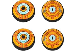 HNJUSR 4 Stück Joystick Caps Kappen für Nintendo Switch/OLED/Lite, Thumbstick Grip Kappen, Controller Stick Aufsätze, Weiche Silikon Stick Kappen, Analog Stick Cover für Switch & Switch Lite & Switch OLED