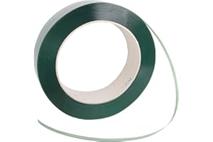 Kortpack PET-Umreifungsband | Breite: 12,5mm | Dicke: 0,60mm | Länge: 2500mtr | Kerndurchmesser: 406mm | Zugfestigkeit: 280KG | Pro 1 Rolle | 031.0300 | Hergestellt aus 100% recycelten Rohstoffen