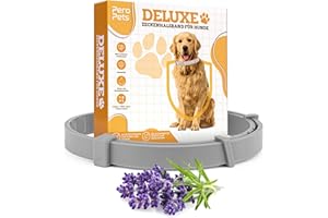 PERO PETS Tick Collar for Dogs & Cats - Collar Against Ticks, Fleas, Mosquitoes, Lice - Tick Collar Flea Collar Waterproof - Effectiveness 8 Months