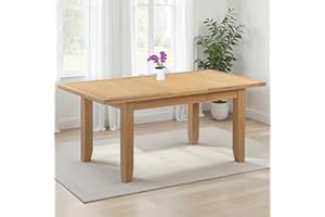 Seconique Windsor Extending Dining Table in Natural Oak