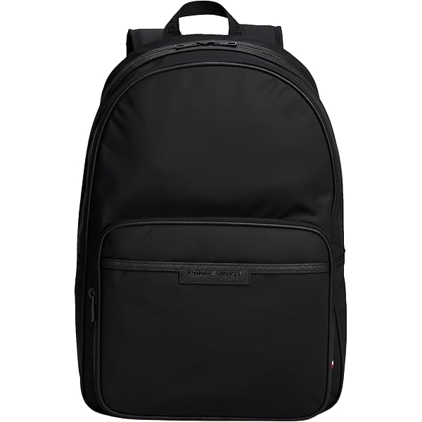 Hype Zaino Unisex Rain Essential – Nero, Tasca Porta Computer, 45x35x12, Regalo Per Studenti E Lavoratori