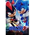 Sonic 3 2024 Movie Poster A5 A4 A3 A2 A1 Maxi Print Bedroom Home Decor Room Cinema Film Gift 2931 (A5-14.8 x 21cm)
