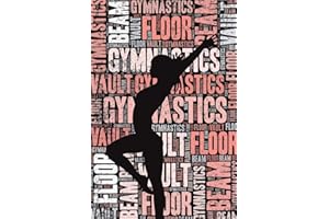 Gymnastics Journal: Cool Blank Lined Gymnastics Lovers Notebook For Gymnast and Coach