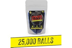 PWR Tek PWR Ballz Gel Blaster Ammo - Biodegradable Non-toxic Gel Splatter Bullets for Gel Blaster Gun Pistol | 7-8mm