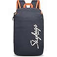 Skybags Casual Daypack 15L With Spacious Compartment, Webbing Grab Handle & Highlight Zippers Standard Backpack| Navy Blue | Klik
