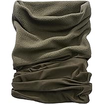 Woolona Bandana Lana Merino Neckwarmers Unisex Sciarpa Tubolare Multifunzione Loop Foulard, Coyote, Taglia Unica - Foto 7