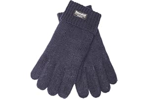 EEM FASHION EEM guantes de punto para niños, algodón suave, forro térmico Thinsulate