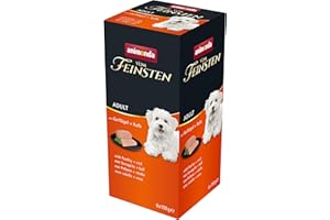 animonda Vom Feinsten Adult - Cibo umido per cani adulti con pollame + vitello, 6 x 150 g
