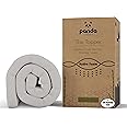 Panda Bamboo Mattress Topper 5cm Thick - Hypoallergenic, Orthopaedic Support, Cooling HydroFoam, UK Double