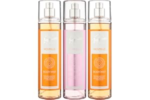 DESIGNER FRAGRANCES FRESHEN UP YOUR SPACE Designer Fragrances Women Body Mist Spray Bottles Tu Est Belle & 2 Moizelle - For Silky Soft, Beautifully Smelling Divine & Fresh Skin, Great Gifts - 250ml
