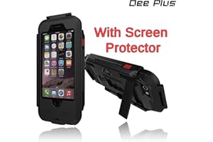 Dee Plus iPhone5/5s/se Bike Mount, Bike Kit & iPhone 5/5s/se Waterproof Case, Bicycle/Motorcycle Handlebar Mount Waterproof Case for 5/5s/se Support Fingerprint Recognition with Screen Protector