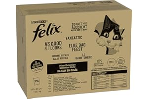 FELIX FANTASTIC Mix smaków w galaretce (120x85 g)