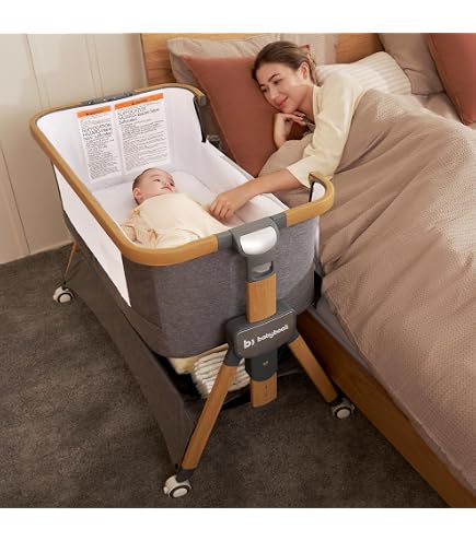 Lit Bébé 4 En 1 MOMI - Lit Parapluie Et Lit D'appoint - Jusqu'à 15kg - 5 Hauteurs Réglables - Avec Matelas
