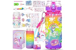 Einhorn Geschenke für Mädchen 5-6-7-8-9 Jahre Geschenkideen- diy Freundschaft Armband, Weihnachten / Ostern / Geburtstag Geschenkideen, Kinder Geburtstag Spielzeug Mädchen 4-12 Jahre (Rainbow Unicorn)