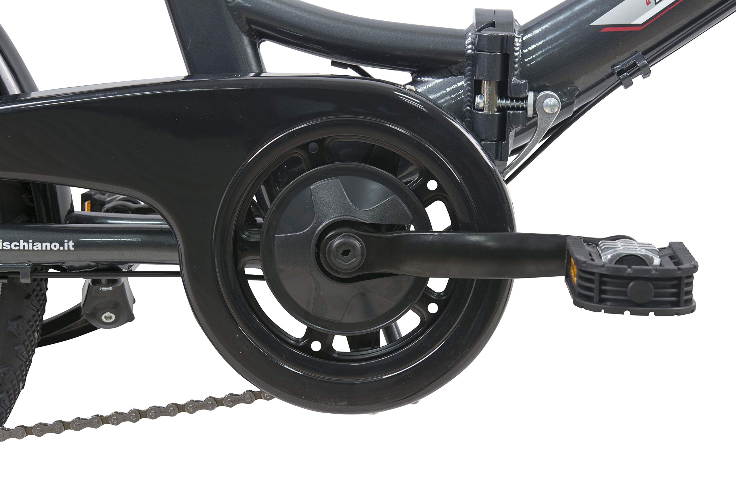 F.lli Schiano E- Star, Bicicletta elettrica Pieghevole Unisex Adulto,  Antracite, 20'' - ilMonopattinoElettrico.com