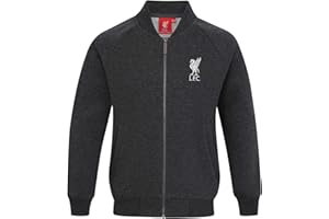 LIVERPOOL F.C. Liverpool FC Boys Jacket Varsity Baseball Retro Kids OFFICIAL Football Gift