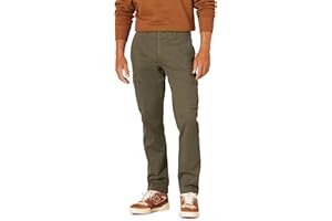 Amazon Essentials Pantalon Cargo en Tissu Stretch Coupe Ajustée Homme