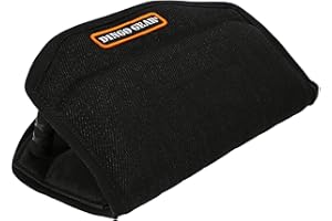 DINGO GEAR WWW.DINGOGEAR.COM 1977 DINGO GEAR Gizmo Bite Wedge for K9, IGP, Dog Sports, Bite Work, Special Forces Training, Universal Sleeve with 3 Holders, Handmade, Nylcot Material Black (S00518)