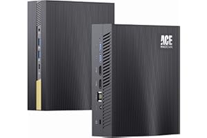 ACEMAGICIAN AD15 Mini PC, Ιntel i5-12450H(8C/12T, jusqu'à 4.4 GHz), Mini Ordinateur Win 11 16Go DDR4 RAM 512Go M.2 2280 NVME SSD, Triple Output 4K Typ-C, BT5.2, WiFi6, Business PC