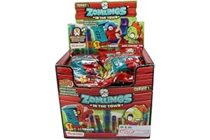 MAGIC BOX INT Zomlings In The Town Blind Party Suprise - Bolsa completa CDU de 24 paquetes - Serie 1