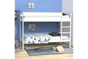 WEBER INDUSTRIES Łóżko piętrowe 90x190 Brice - Białe