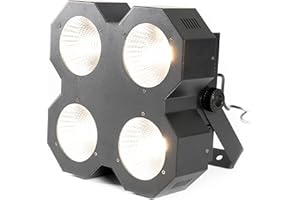 ‎LIGHTMAXX LightmaXX LED Blinder 4, Leistungsstarker LED-Scheinwerfer, 4 x 50W COB LEDs, 30° Abstrahlwinkel
