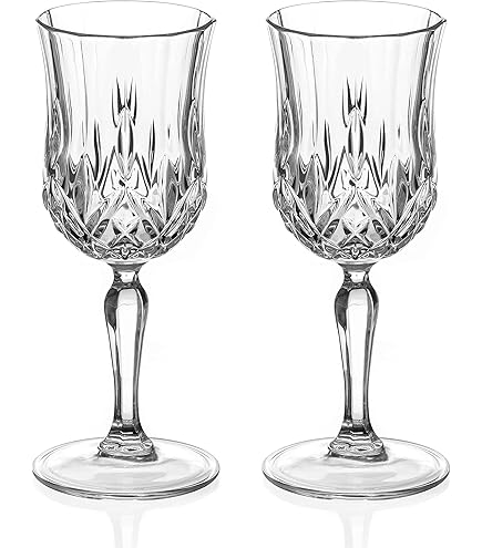 RCR Trix Crystal Liqueur Cordial Glass set of 6 - La Favorita