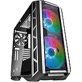 Cooler Master MasterCase H500P Mesh – Case PC ARGB con Due Ventole da 200 mm Ottimo Flusso d'Aria, Pannelli Fatti per Costrut
