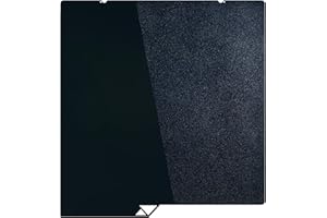 TINYTREES Druckplatte für Anycubic Kobra S1: Kobra S1 Druckplatte Beidseitig Glatte und Strukturierte PEI Druckplatte aus Federstahl 264x276mm, Kompatibel mit Anycubic Kobra S1 Combo 3D-Drucker