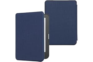 VOVIPO Custodia Kobo Nia 6 - Custodia Protettiva Ultra Sottile con Funzione di riattivazione/Sospensione Automatica per Kobo Nia 6.0 Pollici Ereader Versione 2020-Navy