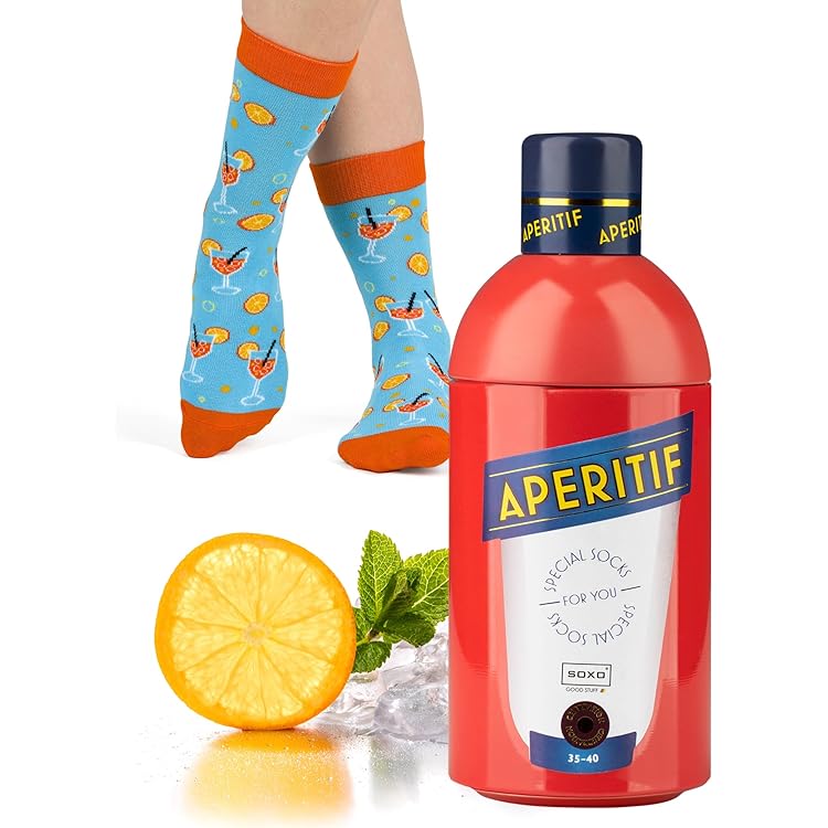soxo Sokken In Een Pot Heren Cadeau Voor Vrouwen Katoenen Happy Socks Woman Man Gift Geschenke 35-40 Cornichons