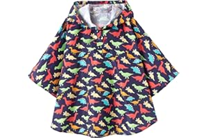 QIKADO Ponchos Impermeables Lluvia Niños Unisexo 1-12 años