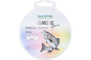 Balzer Angelschnur Forelle Camtec SpeciLine - Forellenschnur monofil klar