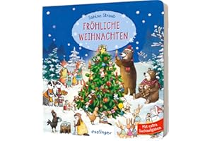 Fröhliche Weihnachten: Kleines Wimmelbuch für Kinder ab 2 Jahren