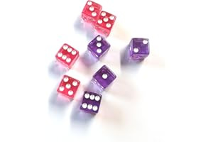 Ferti Games - Tumblin Dice Extension Dés Rose/Violet - Jeu d'Adresse