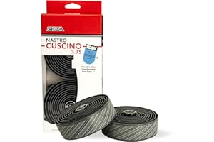 SILCA Cinta de Manillar Cuscino para Bicicleta de Carretera | Cinta de Manillar extragruesa súper Adhesiva | 2,5 mm y 3,75 mm de Espesor | Ganador de Cinta de Manillar en la Revista Tour |