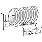 lifestyle modular kitchens Stainless Steel Plate Stand Dish Rack,
