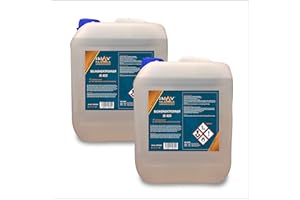 INOX-LIQUIDSYSTEMS INOX® IX400 Dégraissant et dissolvant en silicone, 2 x 5 litres - produit nettoyage multi-usage pour décoller et retirer de silicone, de graisse, d'huile et de cire