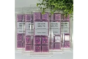 Devon Melts - Parma Violets - Highly Scented 100% Soy Wax Snapbar