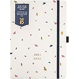 Busy B Mid-Year Busy Life Diary August 2021 - August 2022. Pretty Academic Diary 2021-2022 A5 Week to View Planner with Pen H