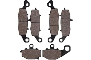 Cnornus Pastiglie Freno Anteriori e Posteriori per Kawasaki ER6N ER650 2006-2013 KLE650 Versys 650 2007-2013 Z750 S ZR 750 2005-2007 ER-6f EX650 2006-2011