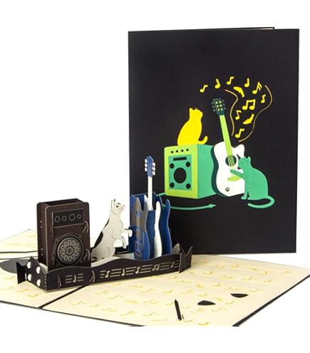 PopLife Drum Kit 3D Pop Up Card - Musician Birthday Card, Retirement Party, Father - View #7