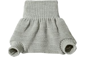 disana WOLLWINDELHOSE, 100% Bio-Merinowolle GOTS, IVN Best | Newborn Neugeborene Baby Kleinkind, Kind Unisex | Baby Erstausstattung | Made in Germany