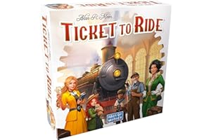 DAYS OF WONDER Asmodee | Ticket to Ride Refresh | Family Board Game | Ages 8+ | 2-5 Players | 30-60 Minutes Playing Time