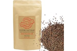 MADA SPICY Pepe selvatico Voatsiperifery "Rosso" del Madagascar 100g. Bustina richiudibile.