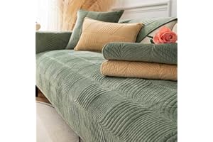 MTHGH Sofabezug Ecksofa l Form Wasserdicht，sofaschoner rutschfest Hund Katze Couch Überzug Ecksofa u Form Decke Universal 3/2/4/1sitzer Sofa,#3-110x210cm