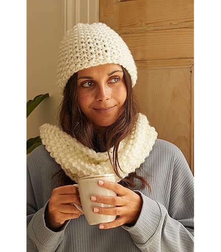 WEBEEDY Kit De Tricot Pour Débutants Adultes Ensemble De