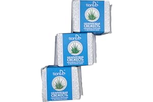 Compresas Diarias Femeninas Con Extracto de Aloe «Frescura de Jade» TIANDE 61911, Paquete de Ahorro - 3x20 Un.