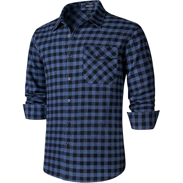 Fynch-Hatton CLASSIC COMBI CHECK - Camisa - Strong Blue/azul