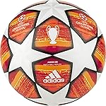 adidas Finale J350 - Pallone da Calcio da Uomo, Colore: Bianco/Rosso Scarlatto